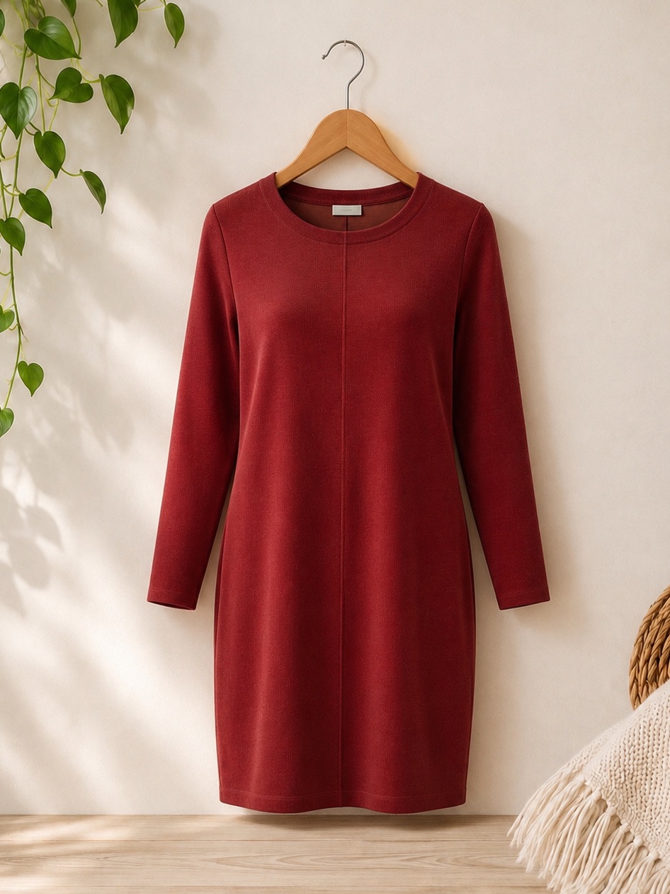 J. Jill Pure Jill Corded Velour Dress